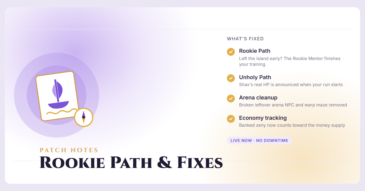 Rookie Path Rescue, Shax and More